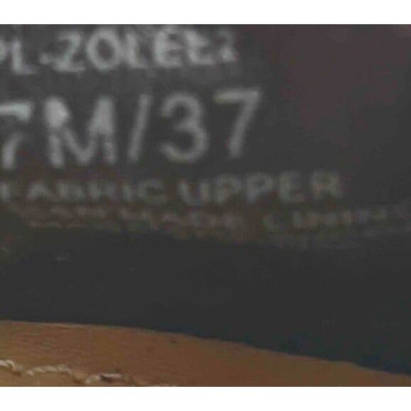 BCBGeneration Zolee2 Suede Black Womens Strappy Pointy Toe Wedge Heels Size 7M - Picture 8 of 9